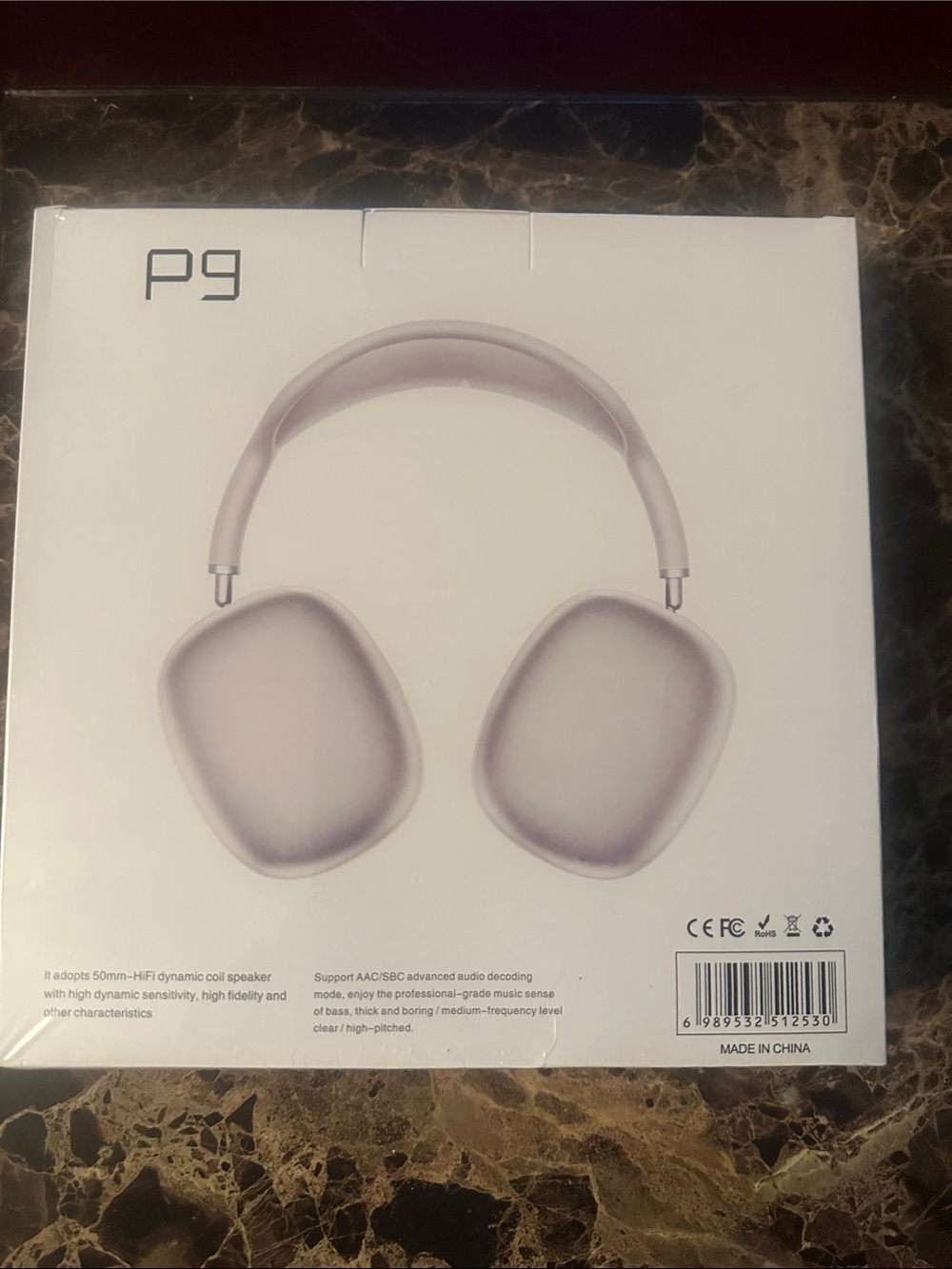 Over-Ear Wireless Headphones — Soft Pink